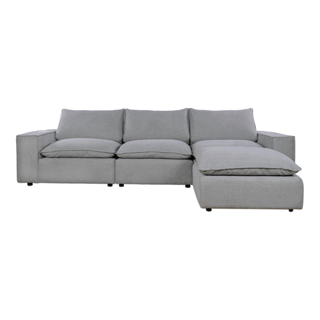 Plushy Modular Sofa Dark Grey