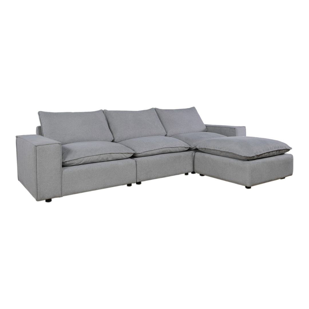 Plushy Modular Sofa Dark Grey