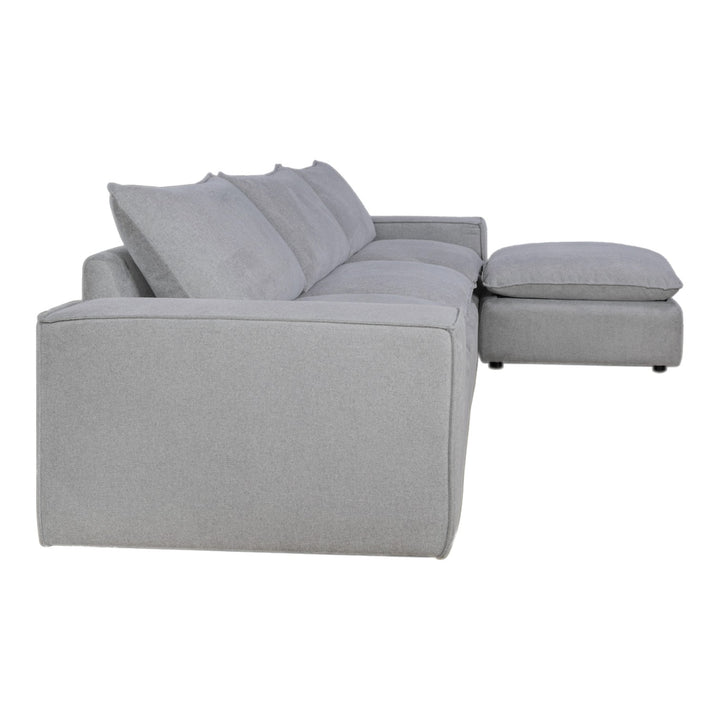 Plushy Modular Sofa Dark Grey