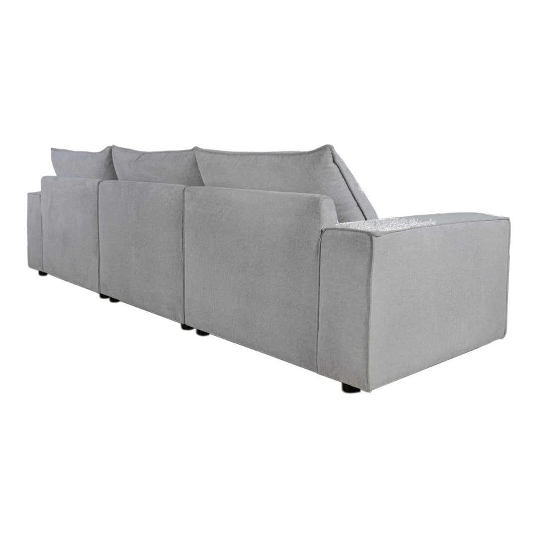 Plushy Modular Sofa Dark Grey