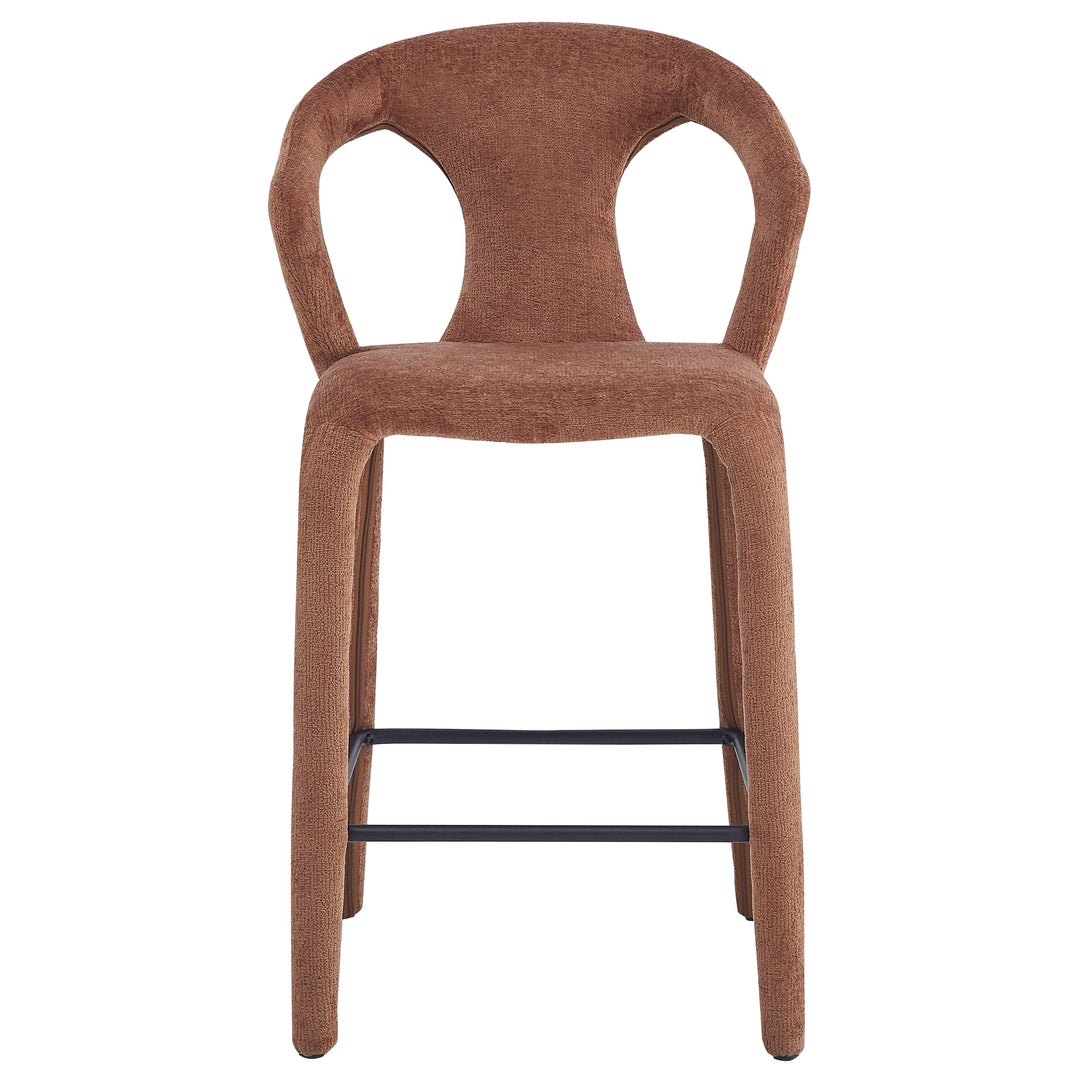 Profile Bar Stool Burnt Orange