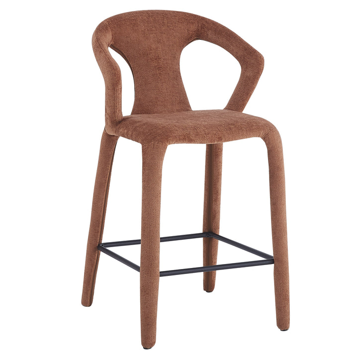 Profile Bar Stool Burnt Orange