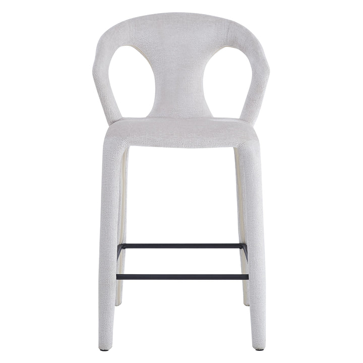 Profile Bar Stool Textured Beige