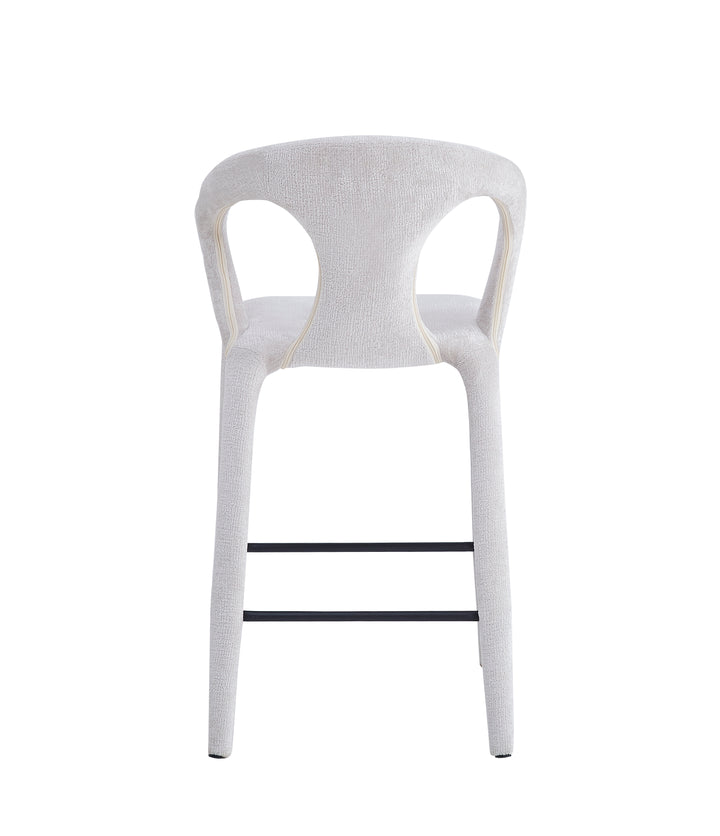 Profile Bar Stool Textured Beige