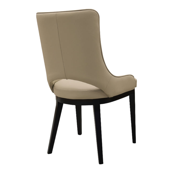 Oishi Dining Chair Beige Leather