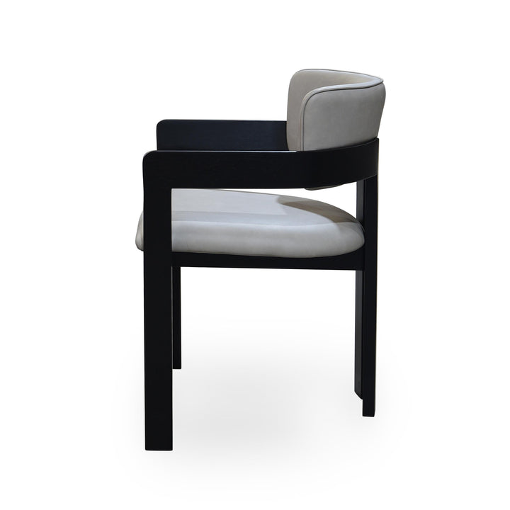 Maison Dining Chair Mushroom Leather