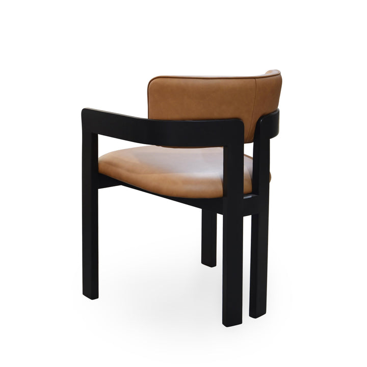 Maison Dining Chair Tan Leather