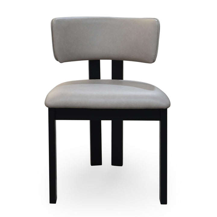 Modenese Dining Chair Mushroom Leather