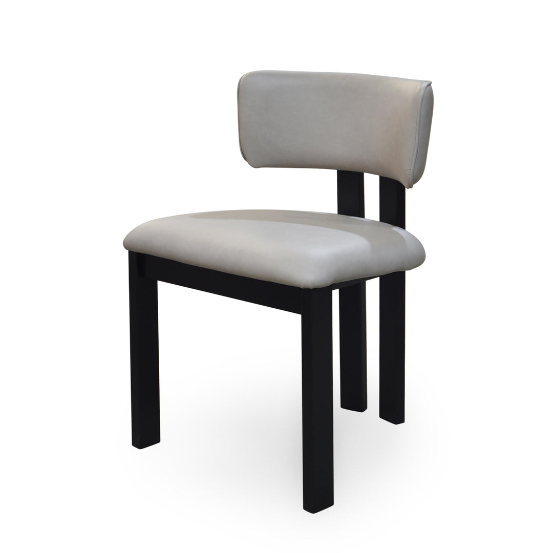 Modenese Dining Chair Mushroom Leather