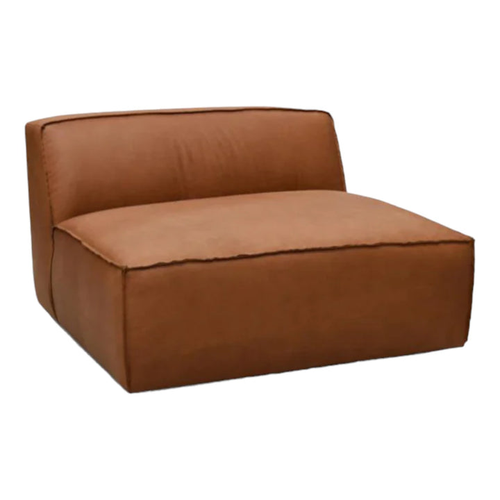 Broyhill Modular Sofa Tan Leather