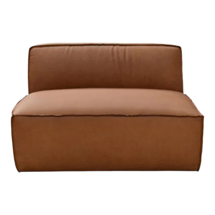 Broyhill Modular Sofa Tan Leather