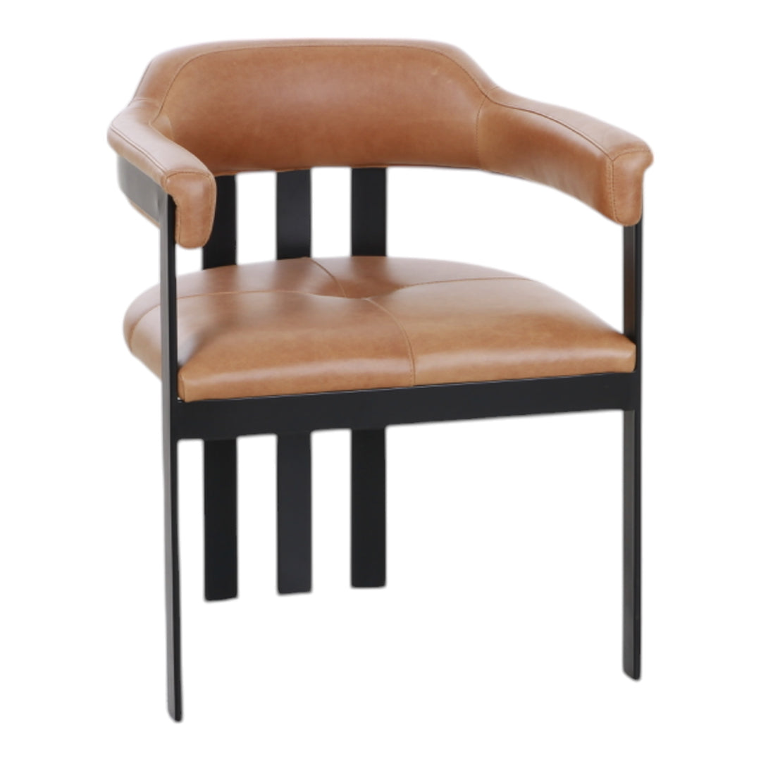 Giuseppe Tan Leather Dining Chair