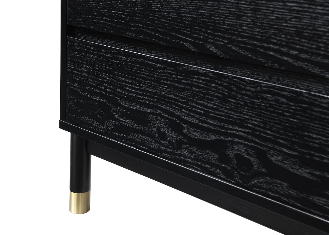 Mornington Bedside Table Black