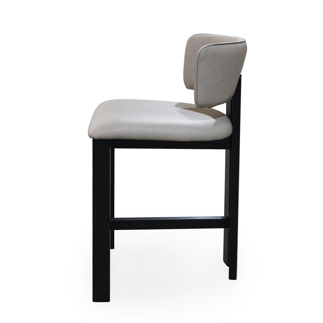 Modenese Bar Stool Mushroom Leather