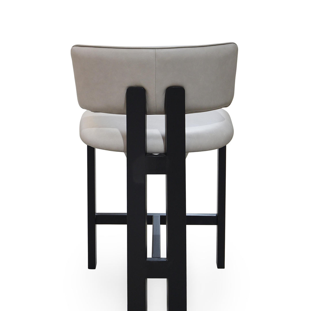 Modenese Bar Stool Mushroom Leather