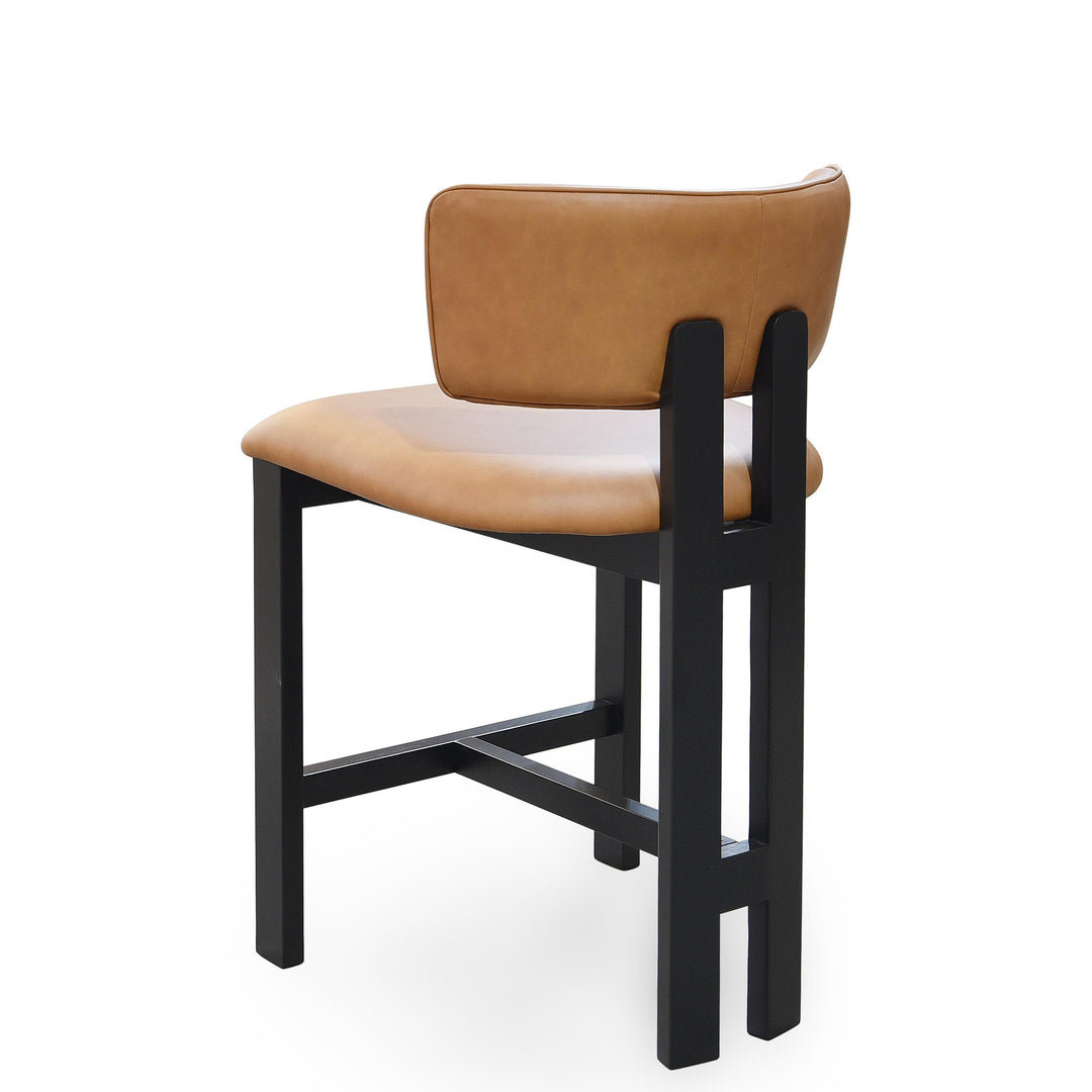 Modenese Bar Stool Tan Leather