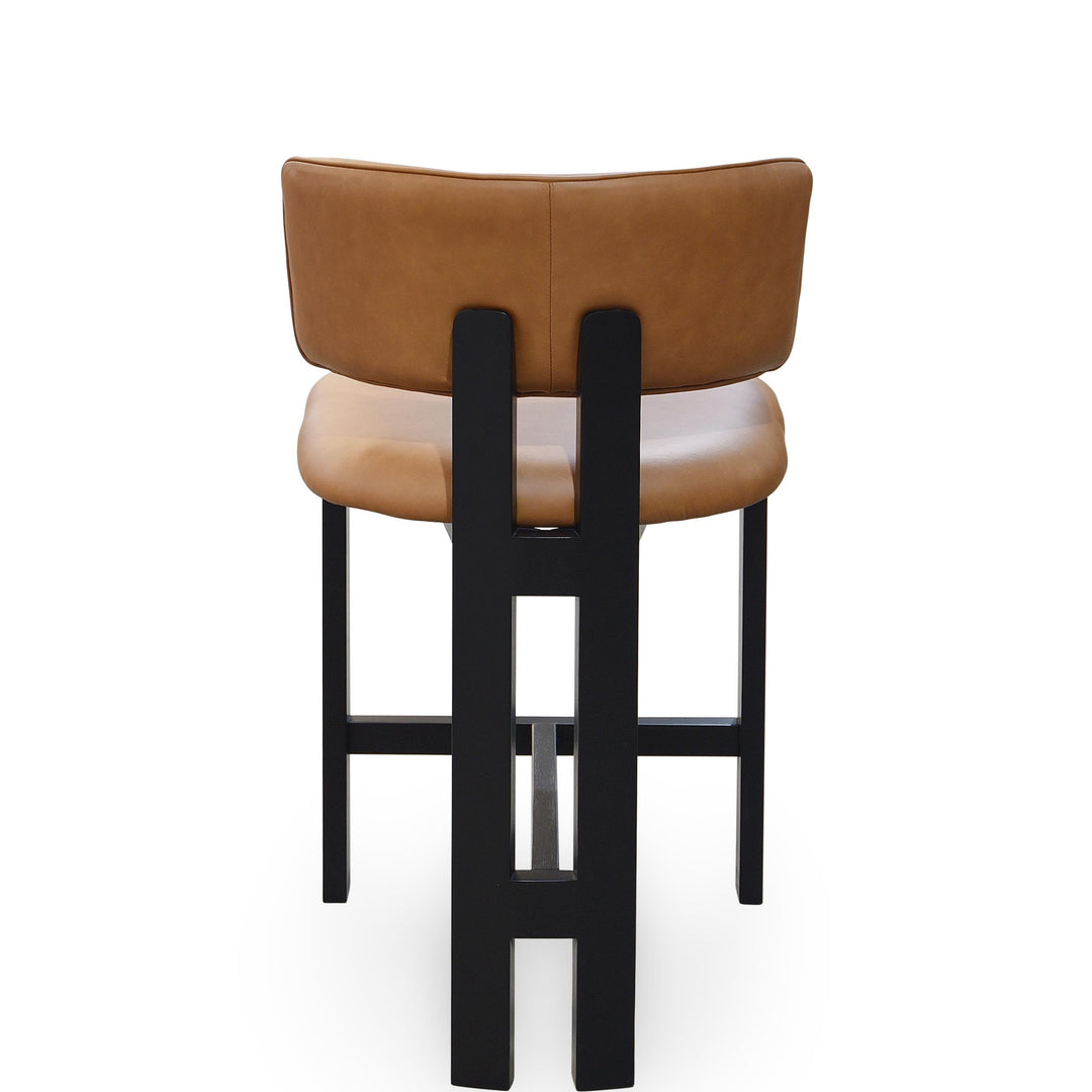 Modenese Bar Stool Tan Leather