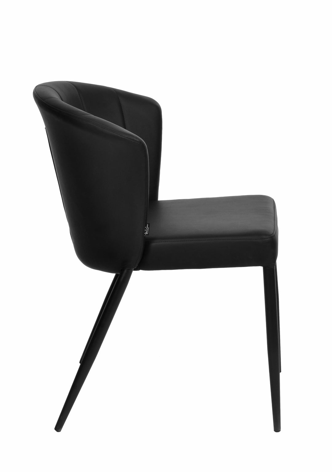 Francois Dining Black Leather Look - Future Classics Furniture