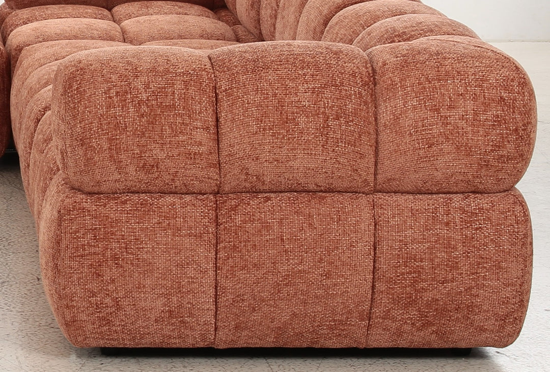 Block Modular Sofa Burnt Orange