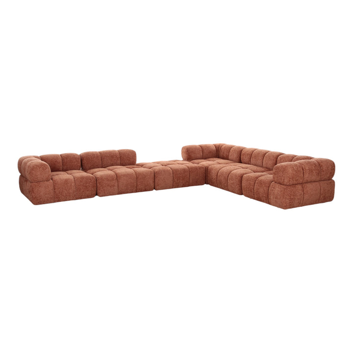 Block Modular Sofa Burnt Orange