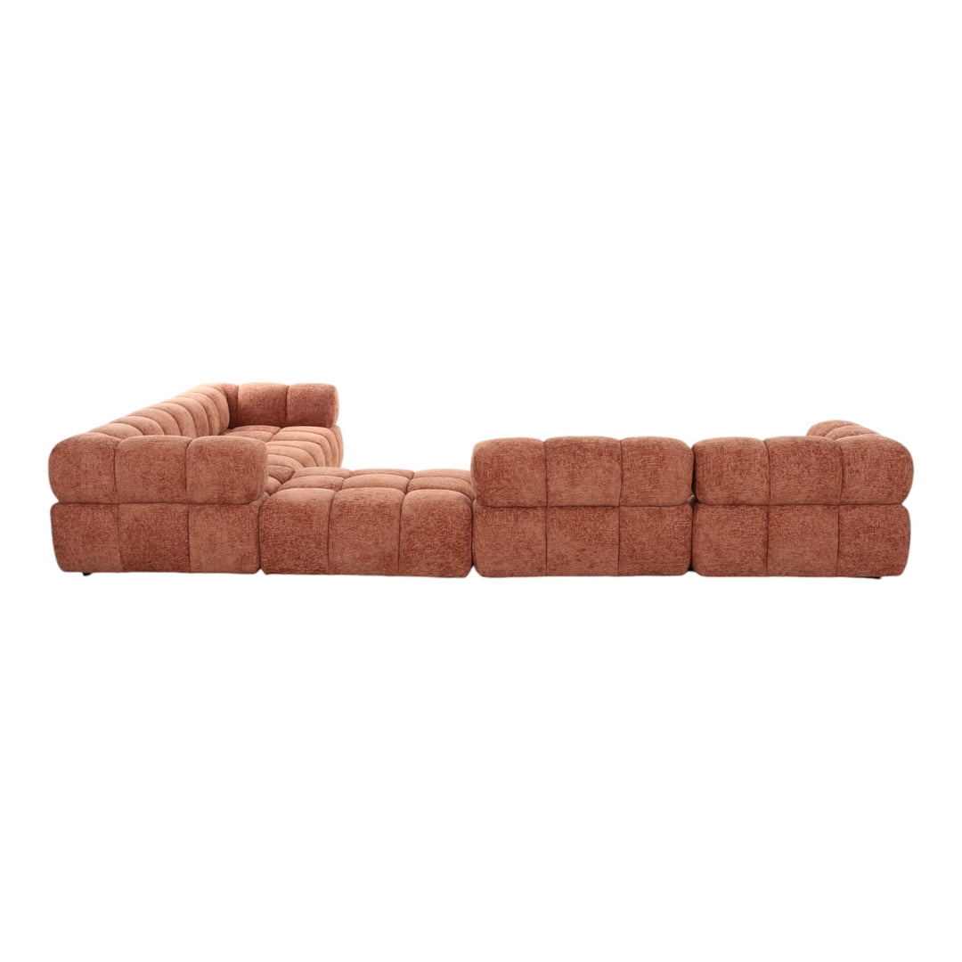 Block Modular Sofa Burnt Orange