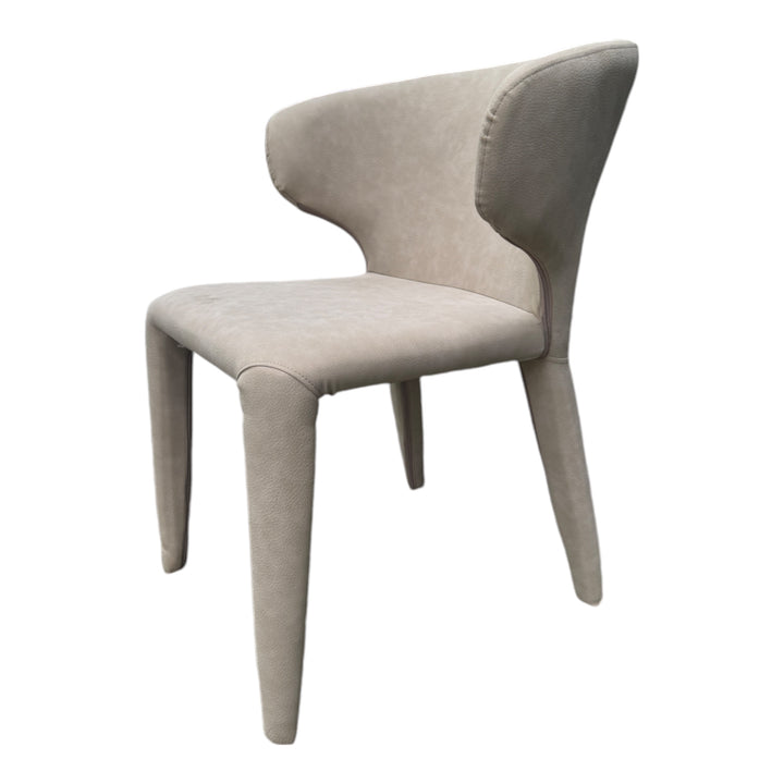 Romano Dining Chair Mushroom Leather Look