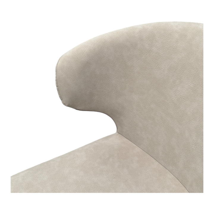 Romano Dining Chair Mushroom Leather Look