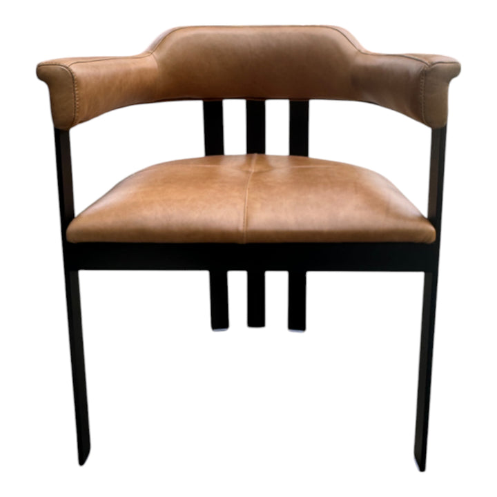 Giuseppe Tan Leather Dining Chair