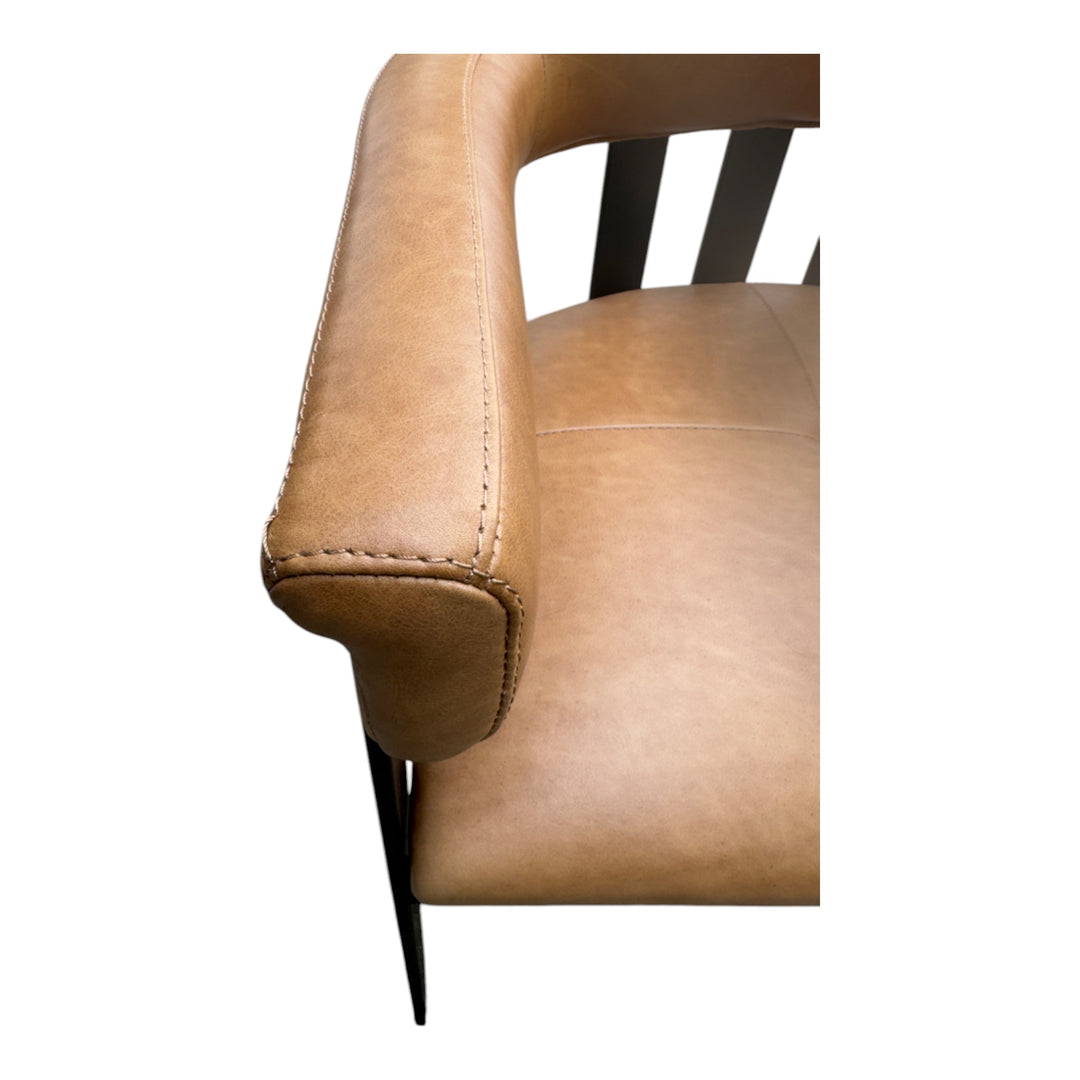 Giuseppe Tan Leather Dining Chair