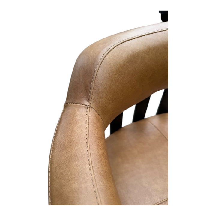 Giuseppe Tan Leather Dining Chair