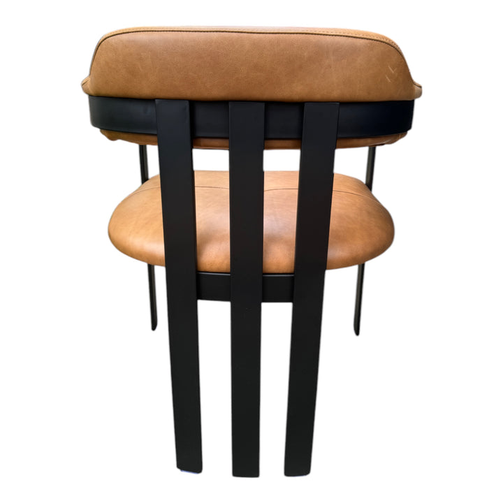 Giuseppe Tan Leather Dining Chair