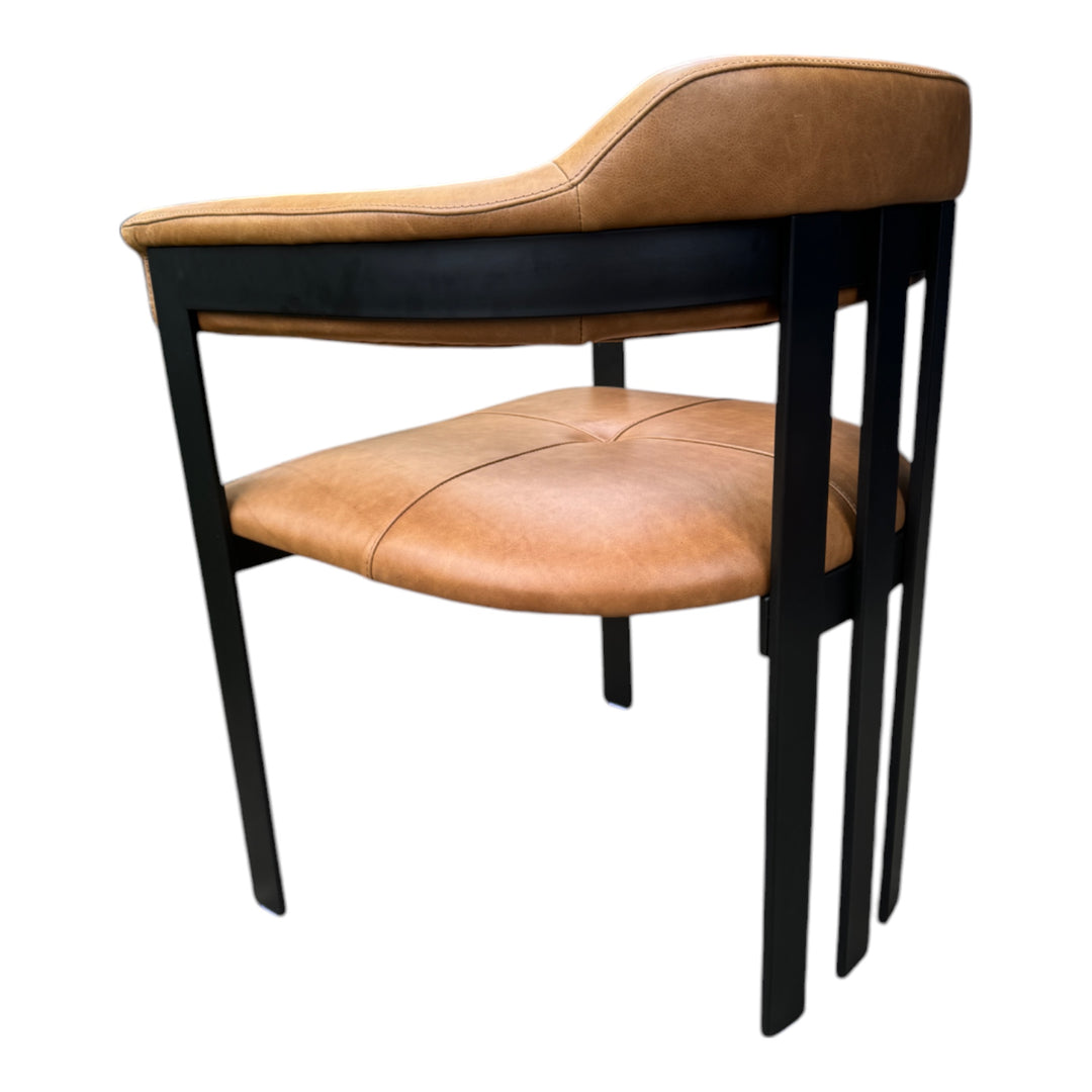 Giuseppe Tan Leather Dining Chair