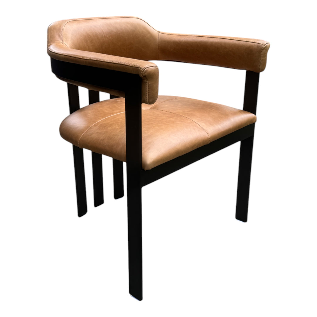 Giuseppe Tan Leather Dining Chair