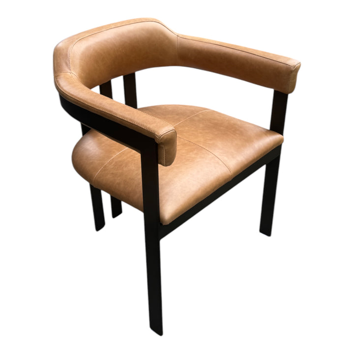 Giuseppe Tan Leather Dining Chair