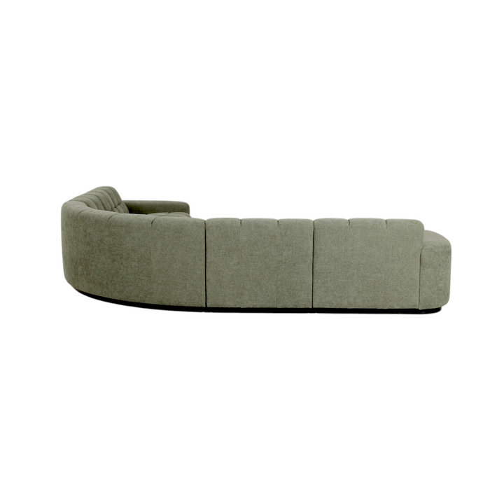 Adriano Corner Sofa Moss Green