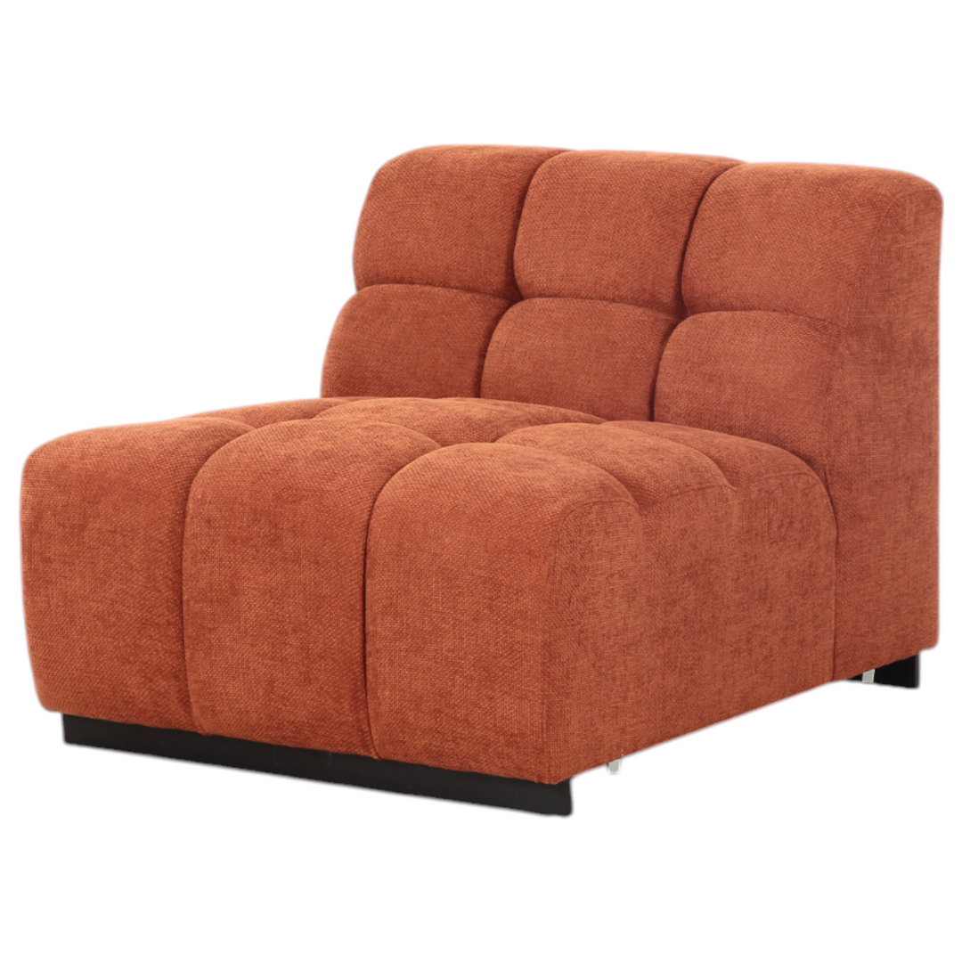 Adriano Corner Sofa Rust