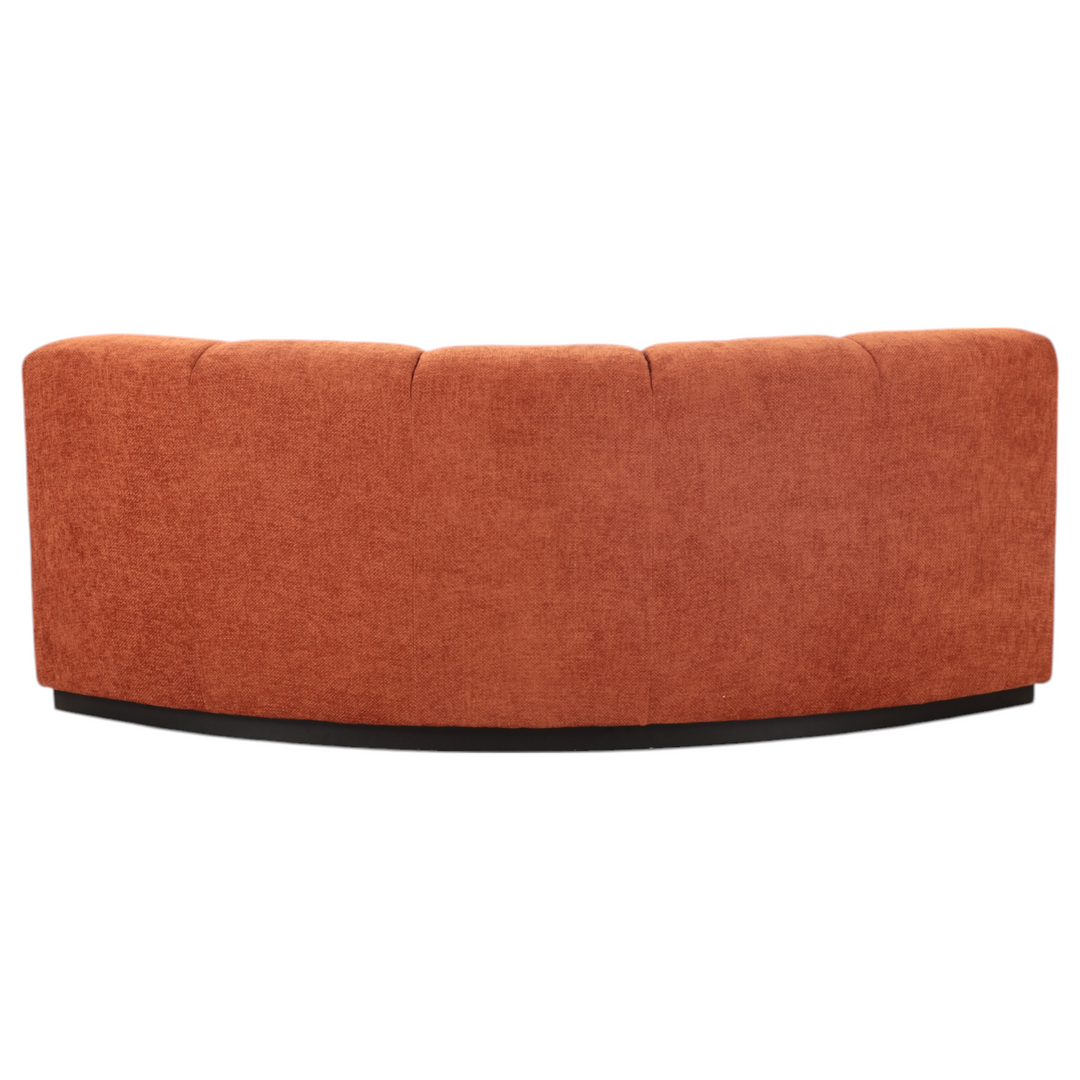 Adriano Corner Sofa Rust