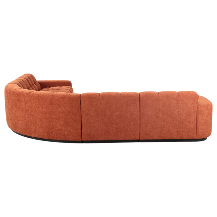 Adriano Corner Sofa Rust