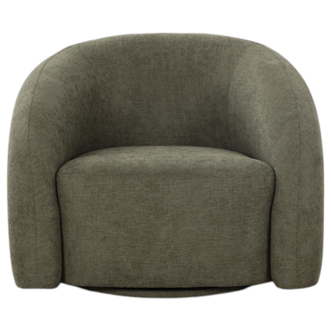 Ventosa Swivel Chair Moss Green