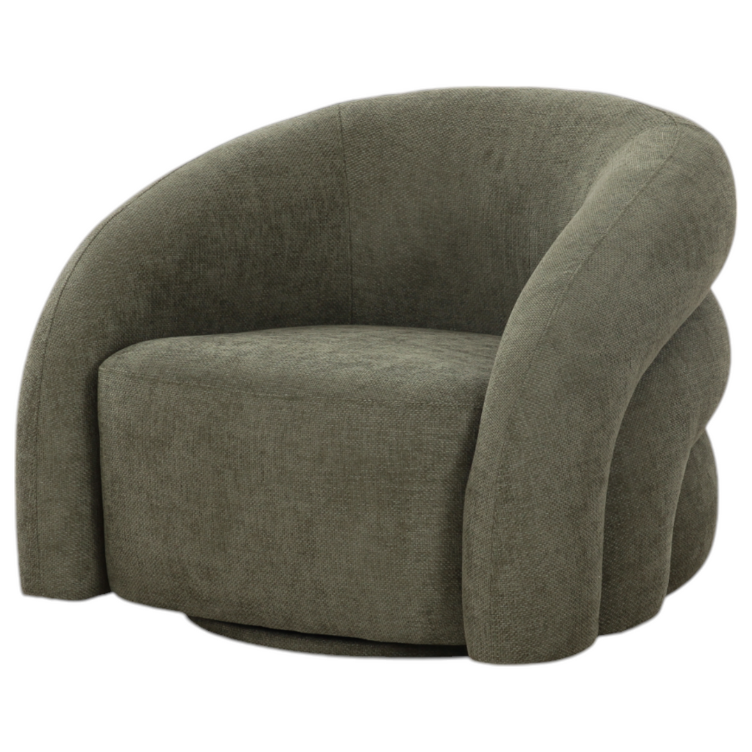 Ventosa Swivel Chair Moss Green