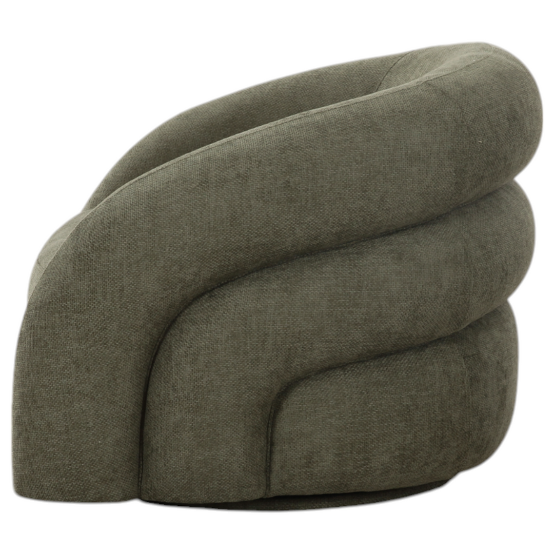 Ventosa Swivel Chair Moss Green