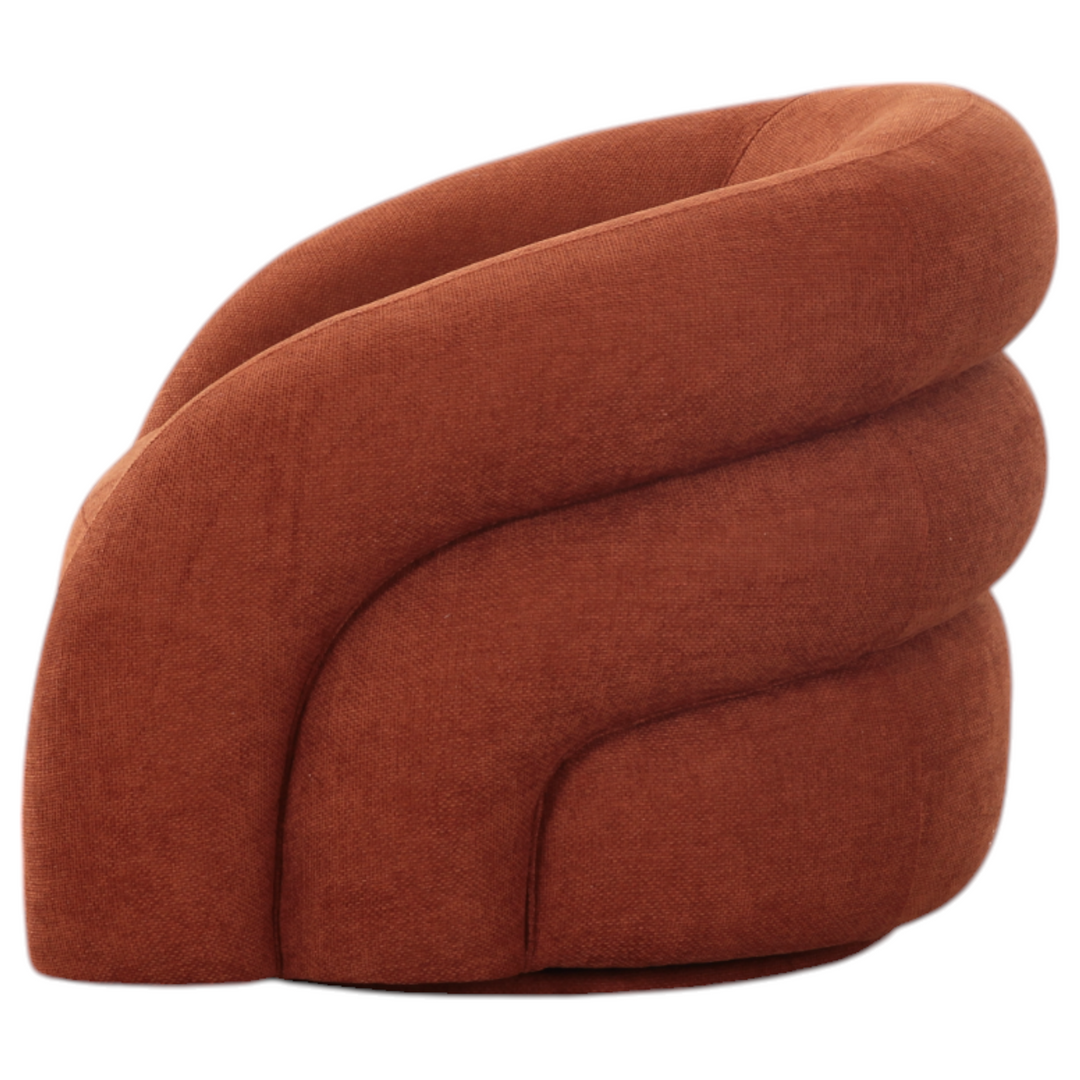 Ventosa Swivel Chair Rust