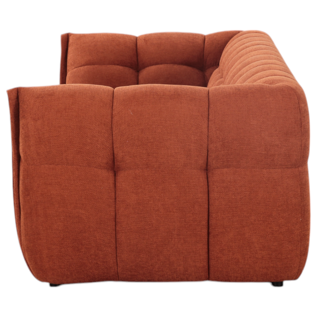 Avoca 3 Seater Rust