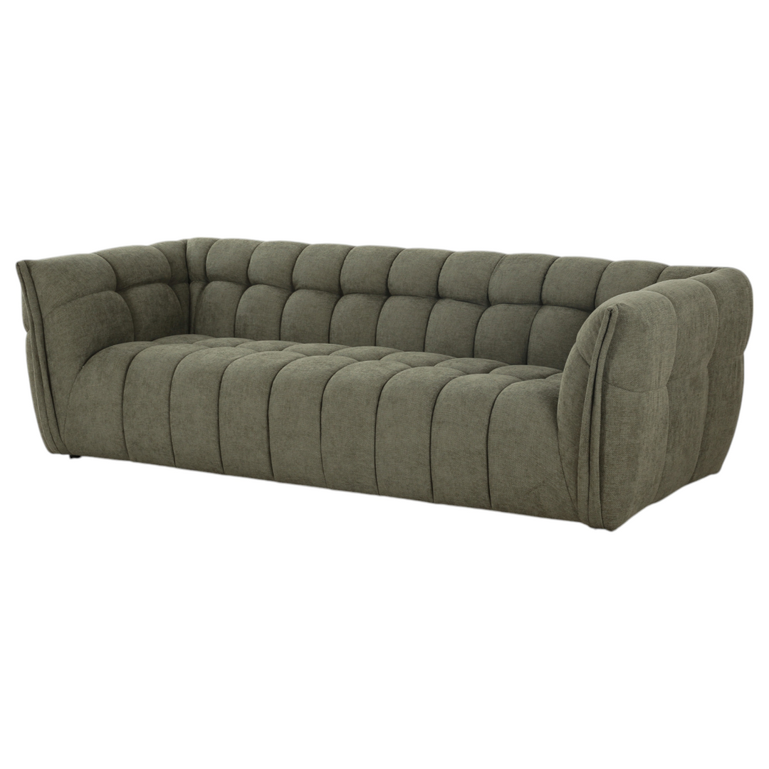 Avoca 3 Seater Moss Green