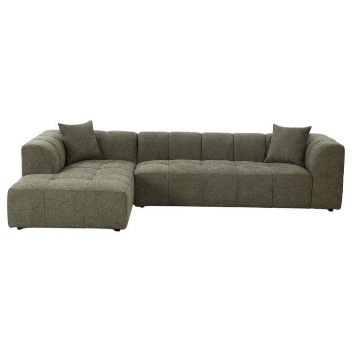 Sorrento Corner Sofa Moss Green