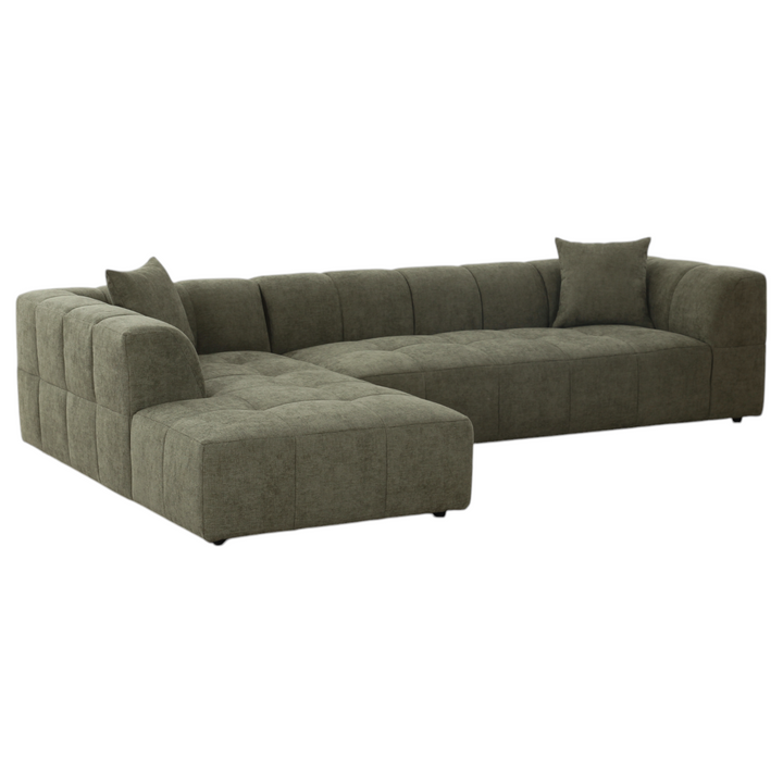 Sorrento Corner Sofa Moss Green