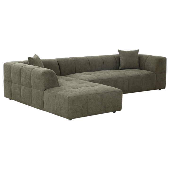 Sorrento Corner Sofa Moss Green