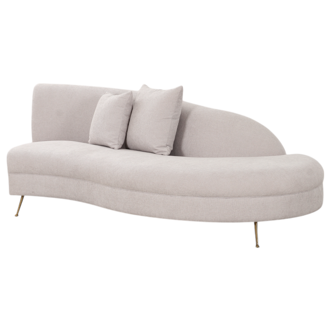 Verde Corner Sofa Beige