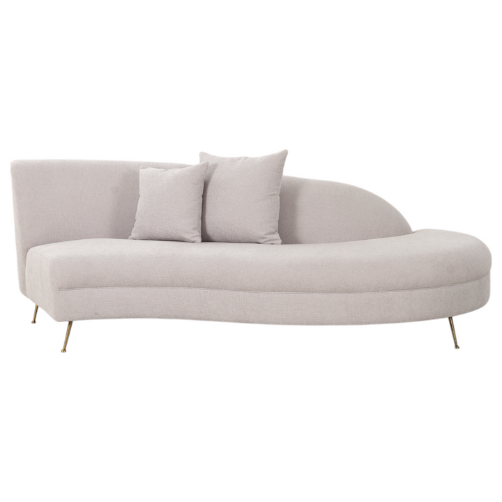 Verde Corner Sofa Beige