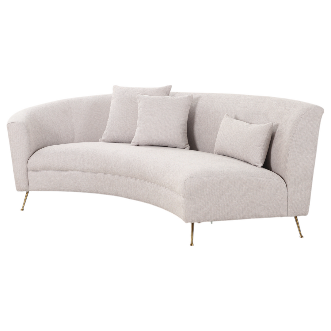 Verde Corner Sofa Beige